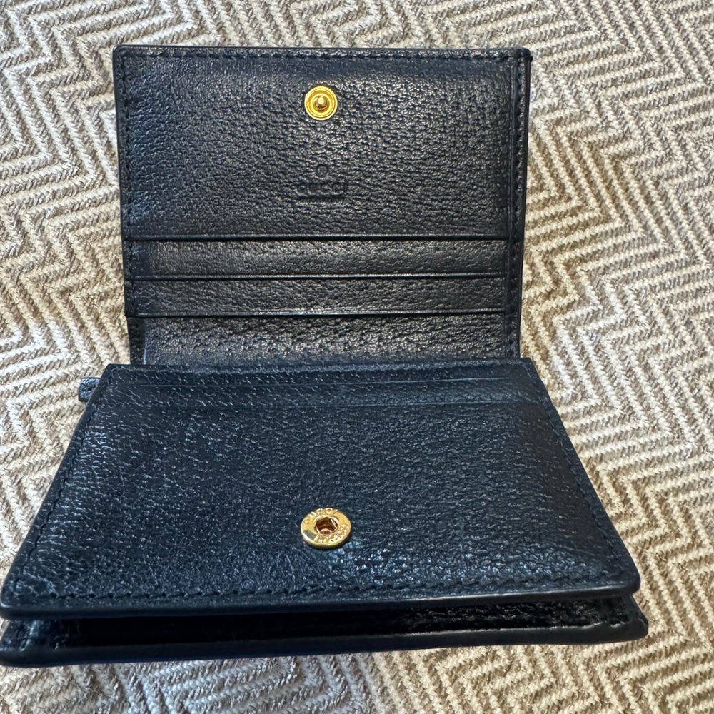 SOLD!!! Gucci Black Ophidia Small Wallet - Picture 3 of 6